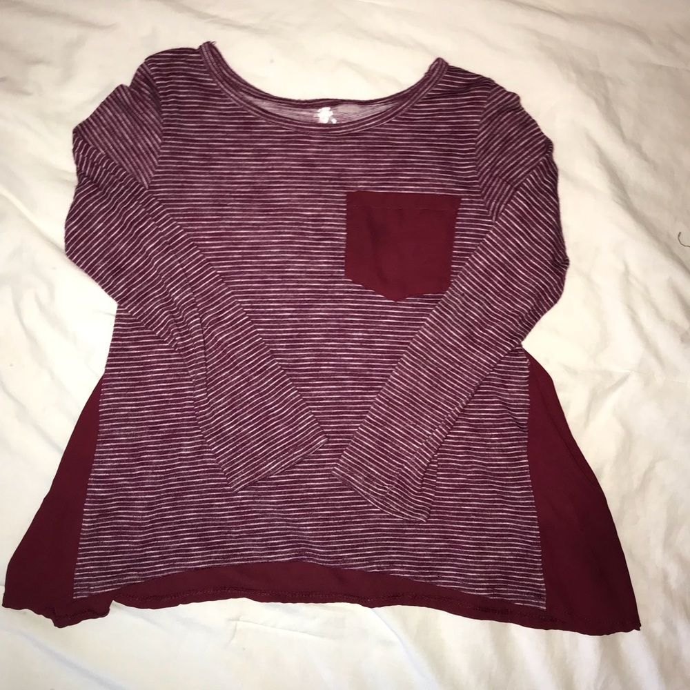girls large long sleeve shirt from scooter
